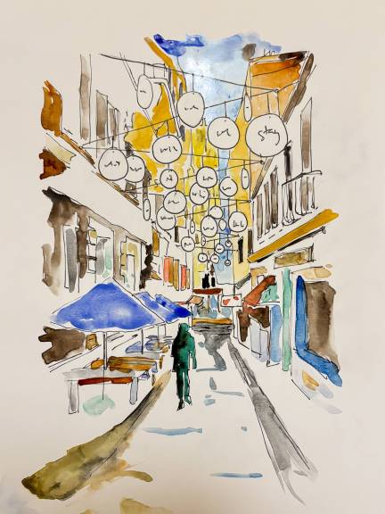 concrete happiness lane