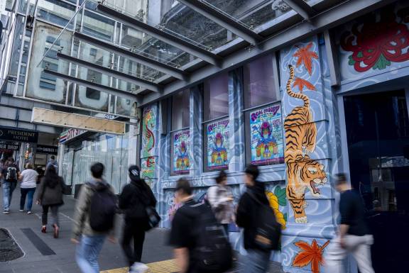 Vic St Mural