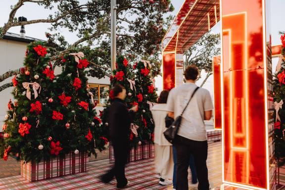 Christmas Wonder Lane Viaduct Harbour