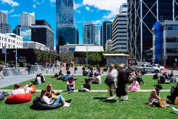 Takutai Square Lawn