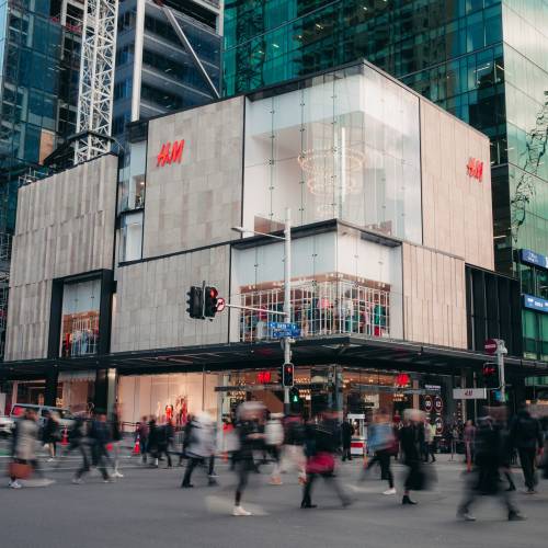 Outside view of H&amp;M