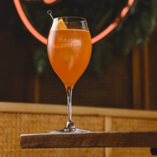 Parasol &amp; swing Aperol