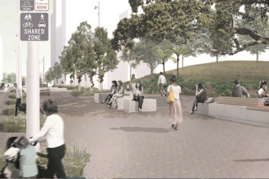 Concept image for Federal Street upgrade